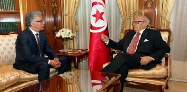 لقاء بين قائد السبسي والهمامي للتباحث حول موقف الجبهة من مشروع قانون المصالحة